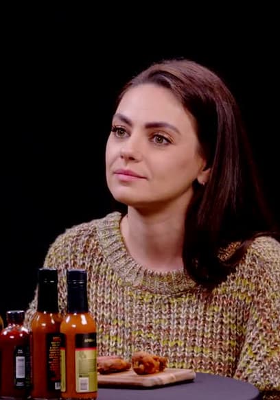 Watch Hot Ones S E Mila Kunis Hits The Ranch While Eating Spicy