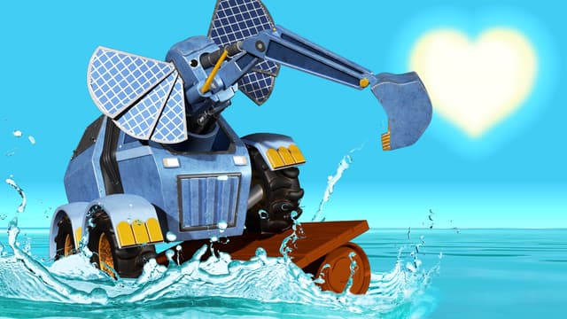 S01:E05 - The Magic Sword & the Multi-Tool Crab / the Elephant's Sandcastle / Carnival Crash & Demolition Lizard