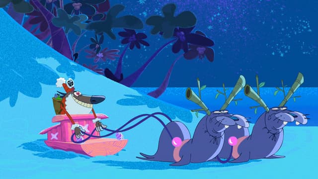 S01:E17 - Santa Zig | the Noble Knights of the Lagoon | Frozen Island