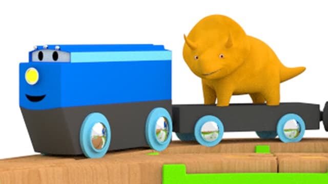 S01:E01 - Aprender Los Colores Con Dino El Dinosaurio Y Marc El Tren