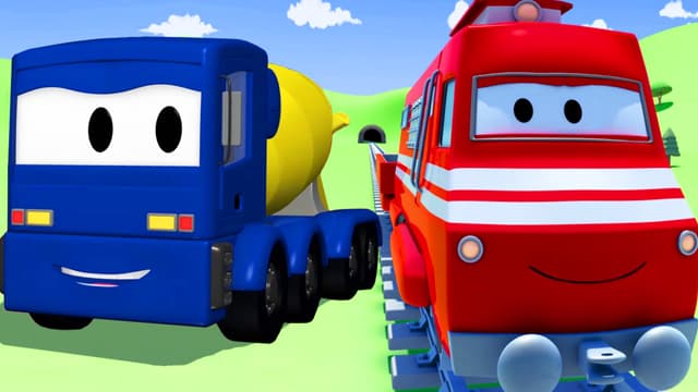 S01:E04 - Christopher the Concrete Truck Makes Cement