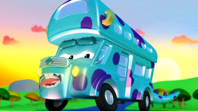 S01:E04 - Denver El Bus De Dos Pisos Es Sullivan De Monsters, Inc