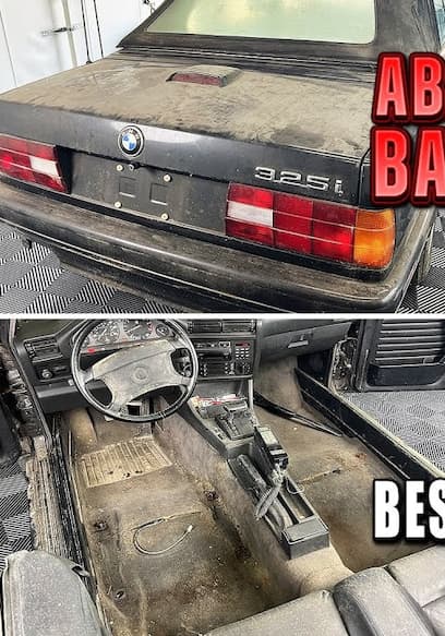 S01:E17 - Abandoned Barn Find BMW E30 poster