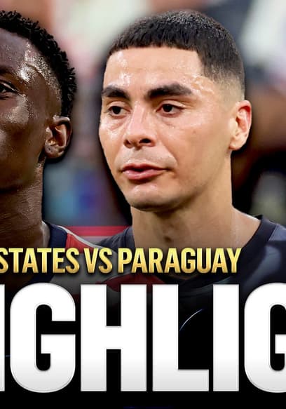 USA vs. Paraguay poster