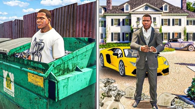 S07:E19 - Poor vs Rich in GTA 5