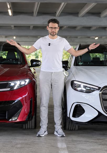 S01:E07 - BMW iX3 vs Mercedes GLC EQ: Electric SUV Showdown poster