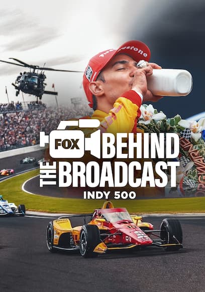 Behind the Broadcast: Indy 500 poster