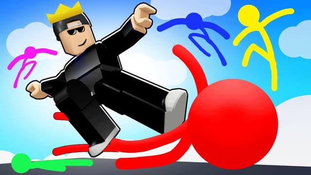 S09:E07 - Cheating in Roblox Stick Fight