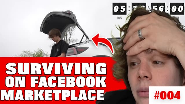 S01:E04 - I Survived 7 Days Only on Facebook Marketplace - Day 2