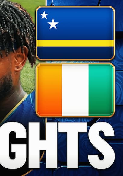 Póster de Curaçao vs. Côte d'Ivoire