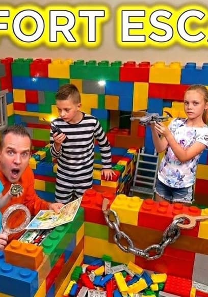 S01:E06 - Giant Lego Fort Game Master, Escape Rooms, and Boys Only! the Movie! Remaster poster