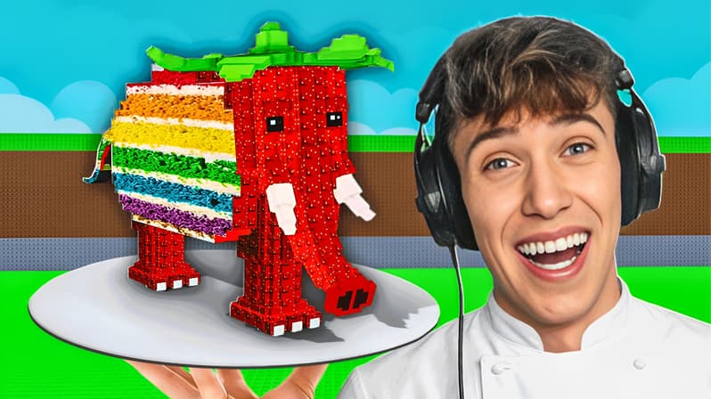 Watch Ghoulz Gaming S01:E06 - Eating Steal a Brainrot Foods in