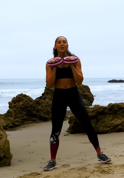 S01:E04 - 40 Min Lower Body Workout With Weights poster
