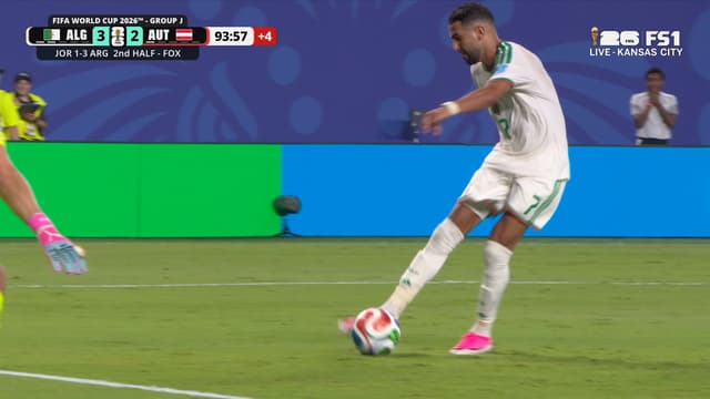 S2026:E204 - Algeria's Riyad Mahrez Scores His Second Goal of Game vs. Austria