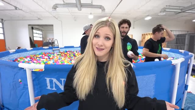 S02:E05 - Last to Leave Ball Pit Pool Wins $10,000! - Challenge / EXTREME Hide and Seek vs FAZE RUG! - Challenge