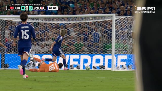 S2026:E105 - Junya Ito nets goal extending Japan’s lead vs Tunisia