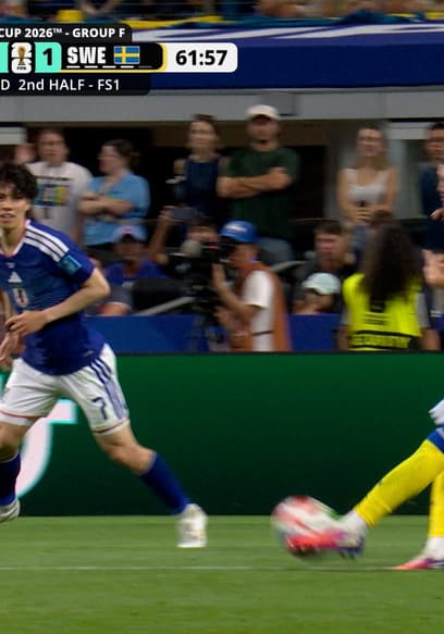 Sweden's Anthony Elanga Puts Away Long-Range Equalizer Against Japan poster