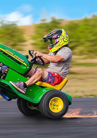 Affiche de S01:E04 - New Racing Lawn Mower!