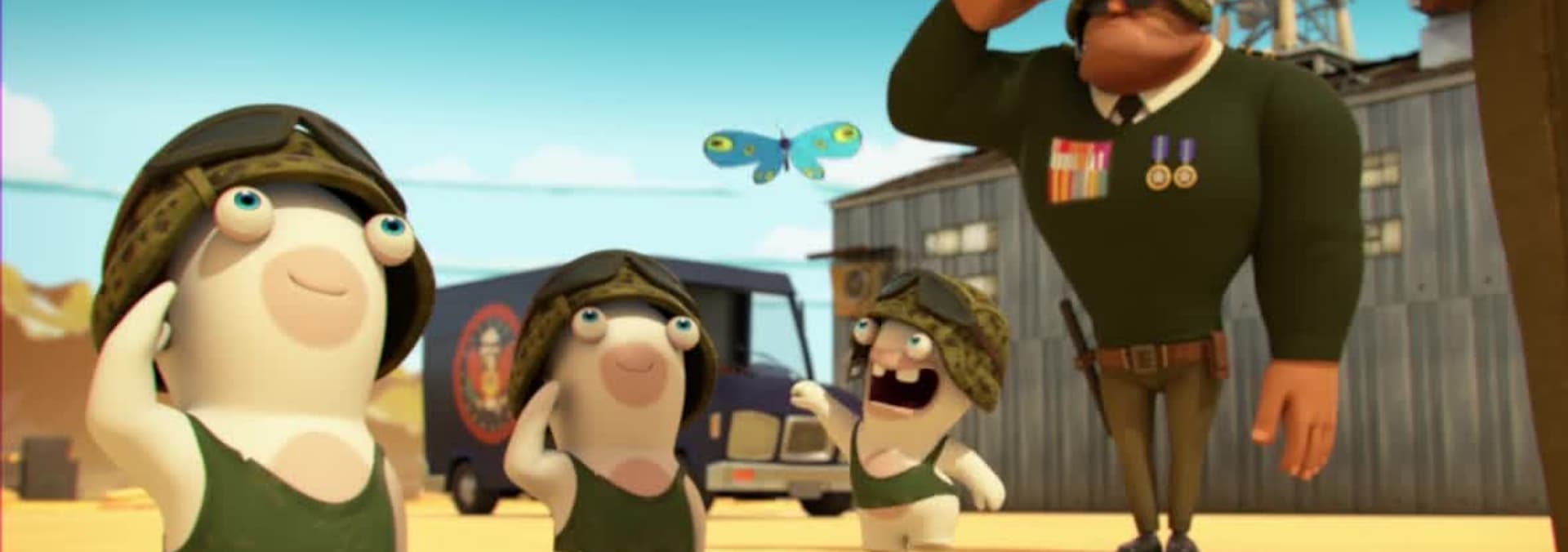 Watch Rabbids Invasion (Doblado) S04:E18 - Rabb-Attack/ Jungle Rabbid ...