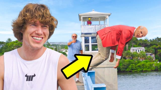 S01:E12 - Crazy Old Man Goes Bridge Jumping!