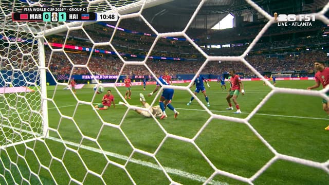S2026:E146 - Lenny Joseph scores Haiti’s first goal of FIFA World Cup 2026™ vs Morocco