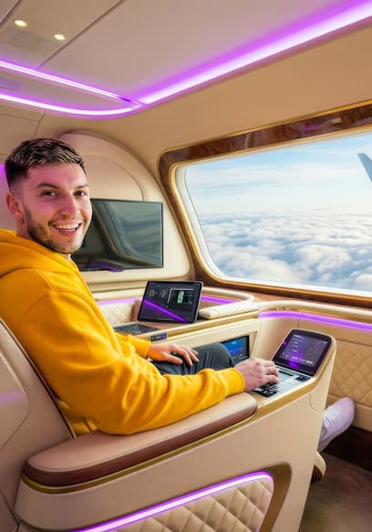 Affiche de S01:E04 - The Sky’s the Limit: Testing the World’s Craziest Plane Seats