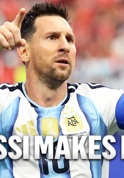 Lionel Messi Scores Goal vs. Austria, Becoming Men's All-Time FIFA World Cup™ Goalscoring Leader poster
