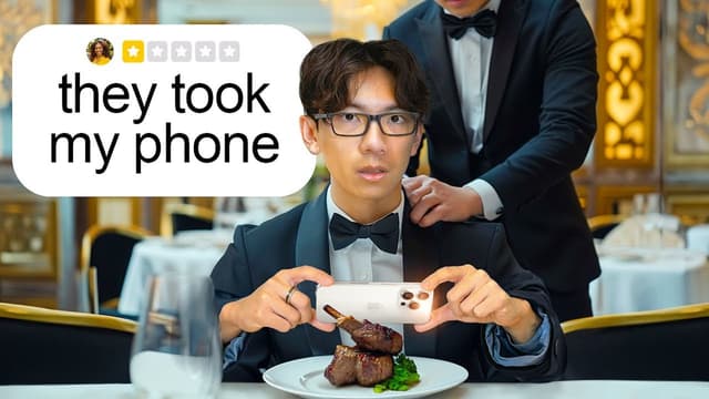 S01:E02 - I Tested The World's Most Luxurious Restaurants
