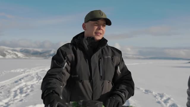 S04:E08 - Remote Mountain Ice Fishing