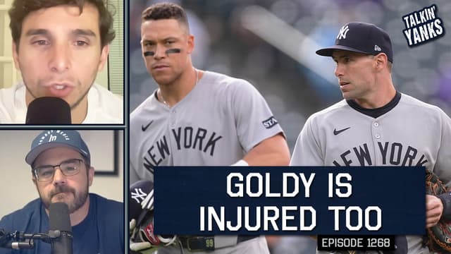 S2025:E1268 - Goldschmidt Is Hurt and Yankees Do NOT Sweep the Twins