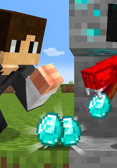 S02:E08 - Playing as a Helpful Snake in Minecraft poster