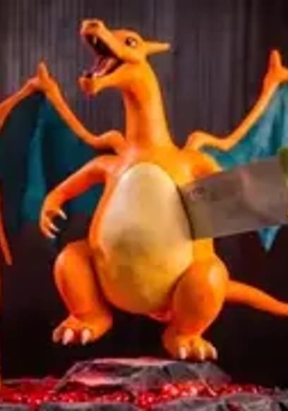 S01:E08 - I Made a Charizard Cake with Real Fire & Smoke! poster