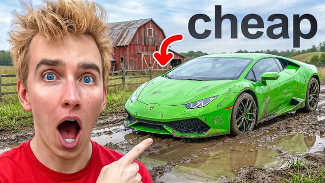 S01:E06 - Buying Worlds Cheapest Lamborghini