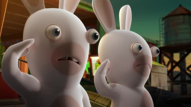 S01:E05 - Rabbids Y La Comida rápida/Rabbids Contra La máquina/¡Ring! ¡Bwaah!