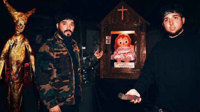S01:E05 - Overnight in Warren Museum With the Real Annabelle