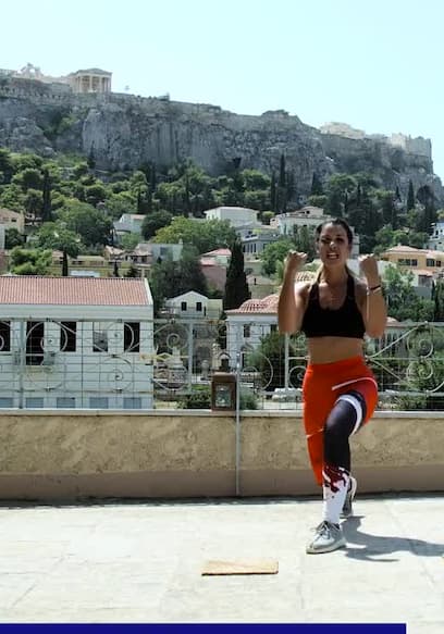 S01:E02 - 23 Min No Equipment Abs & Glutes Workout poster