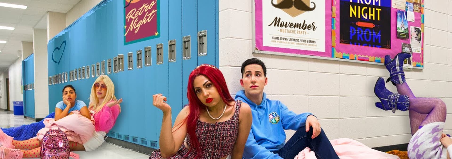 Watch Dan & Riya S02:E20 - Staying Overnight in My High School ...