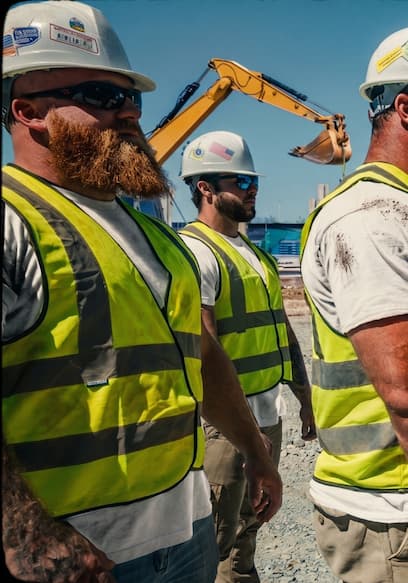 S01:E02 - Construction Workers vs. Bodybuilders poster