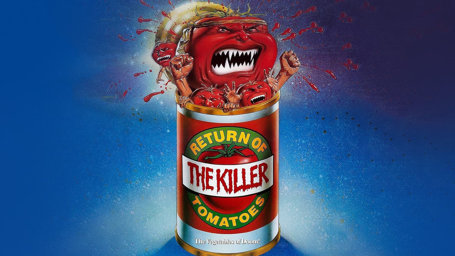 Return of the Killer Tomatoes (1988) poster