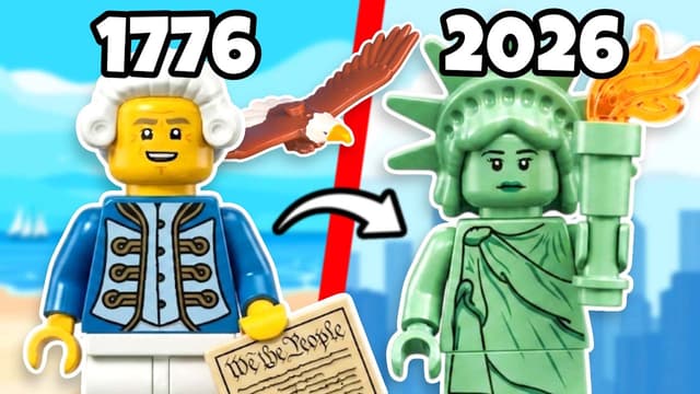 S01:E03 - I simulated 250 YEARS of USA in LEGO...