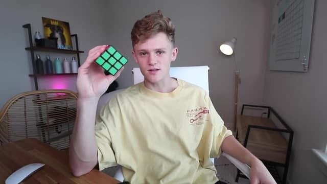 S08:E10 - Attempting the Rubik's Cube World Record / Solving Rubik's Cube While Color-Blind