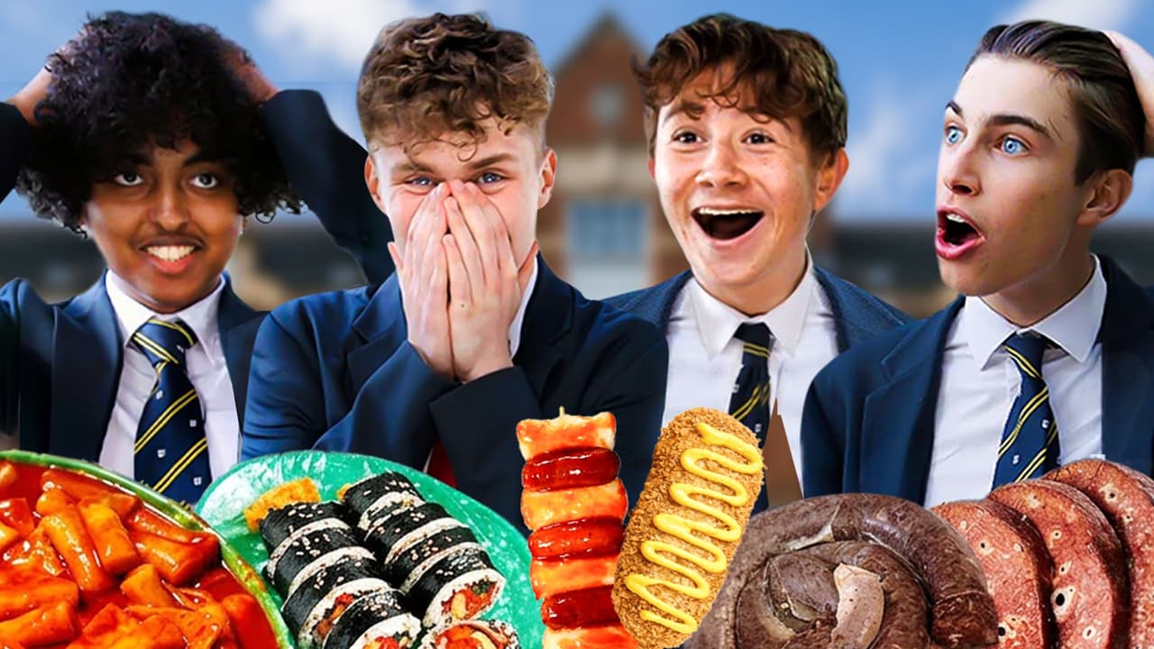 Watch British Highschoolers Try Korea!