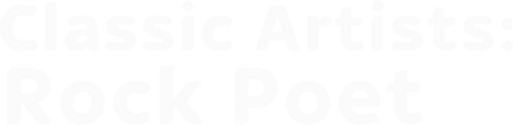 Jim Morrison: Rock Poet