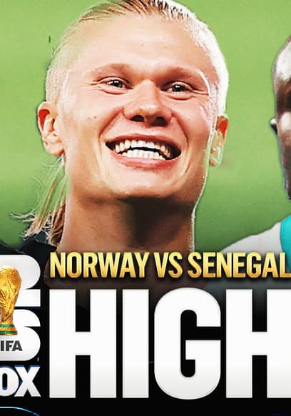 Norway vs. Senegal poster