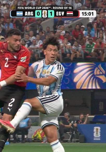 Yasser Ibrahim Powers Home Header to Put Egypt Ahead of Argentina poster