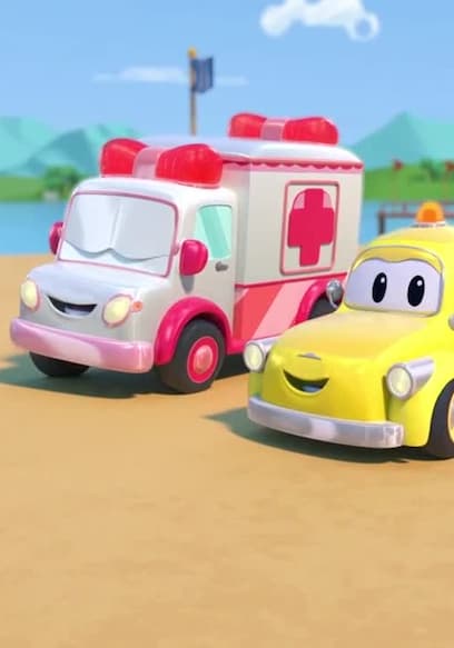S01:E07 - The Time Freezer / Fishing Time / Magic Bubble Maker / the Robot Ambulance / the Cake Is Giant poster