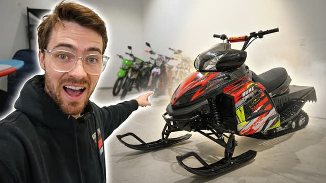 S01:E05 - I Bought the World's Cheapest Snowmobile