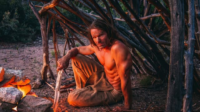 S01:E04 - New Primitive Shelter and Friction Fire