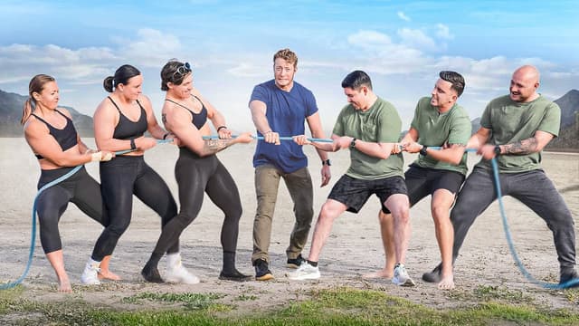 S02:E10 - Jacked Chicks vs. Average Joes: Who's Stronger?