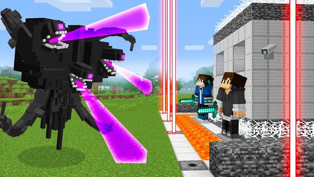 S02:E20 - Wither Storm vs Security House in Minecraft